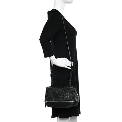 Givenchy Tumbled Sheepskin Mini Pandora Black 2 of 14