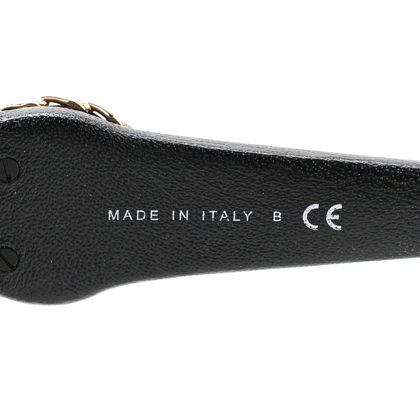 Acetate Lambskin CC Sunglasses 5457-Q-A Black