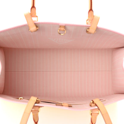 Louis Vuitton LOUIS VUITTON Monogram Giant By The Pool OnTheGo GM Light Pink 5 of 9