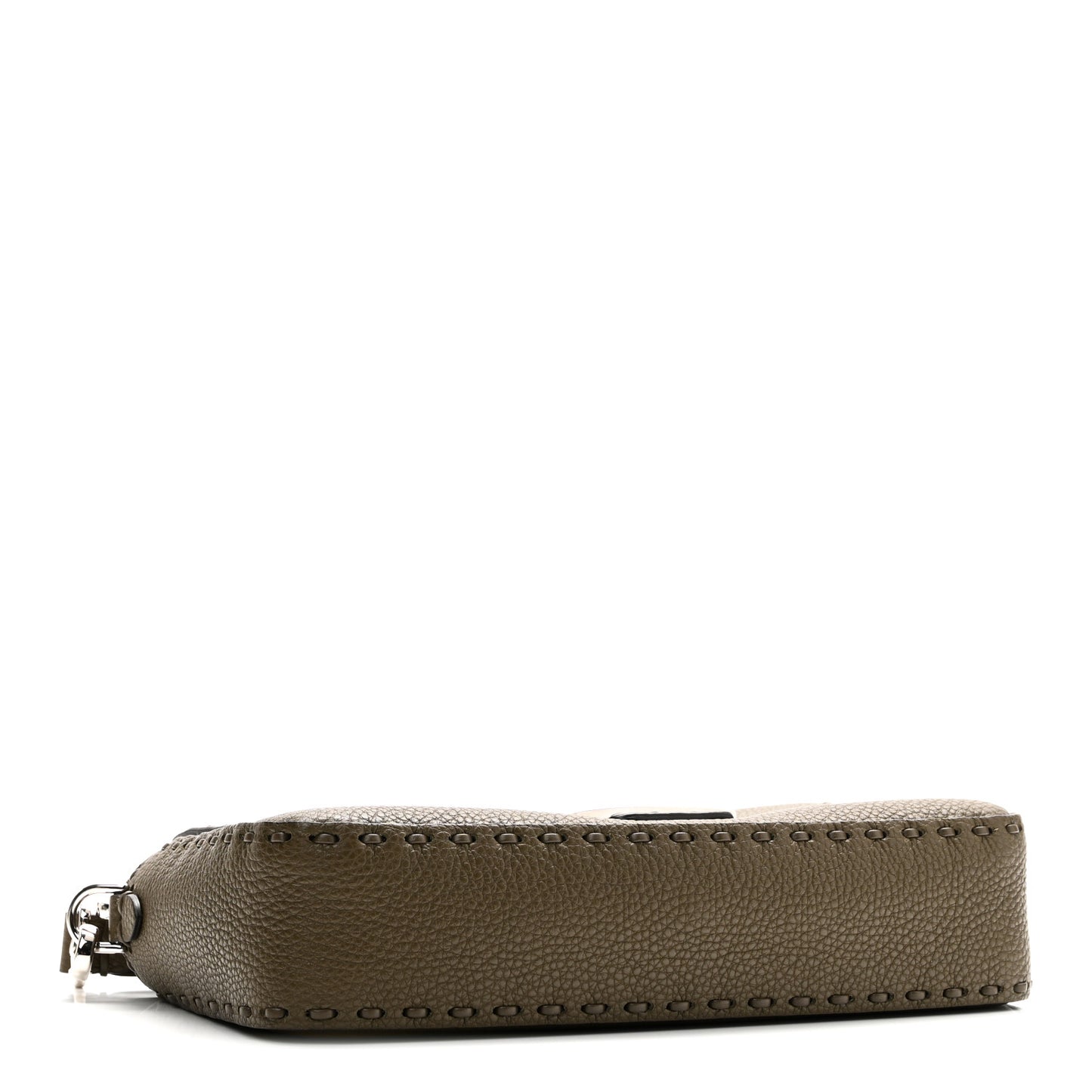 Cuoio Roma Sellerissima Nappa Sintetica Tape Stitch Baguette Wood