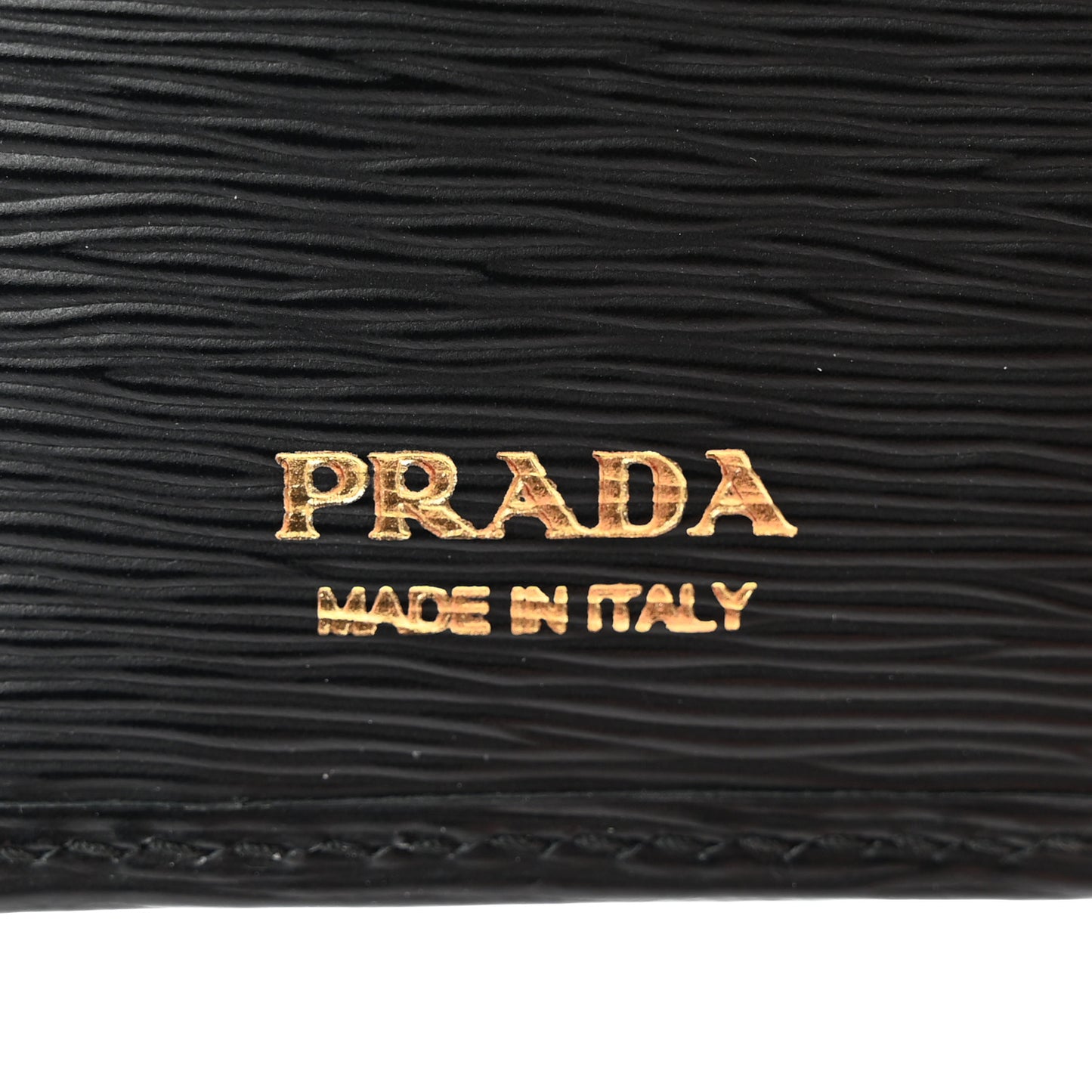 Vitello Move Bi-Fold Card Holder Wallet Black Lacca