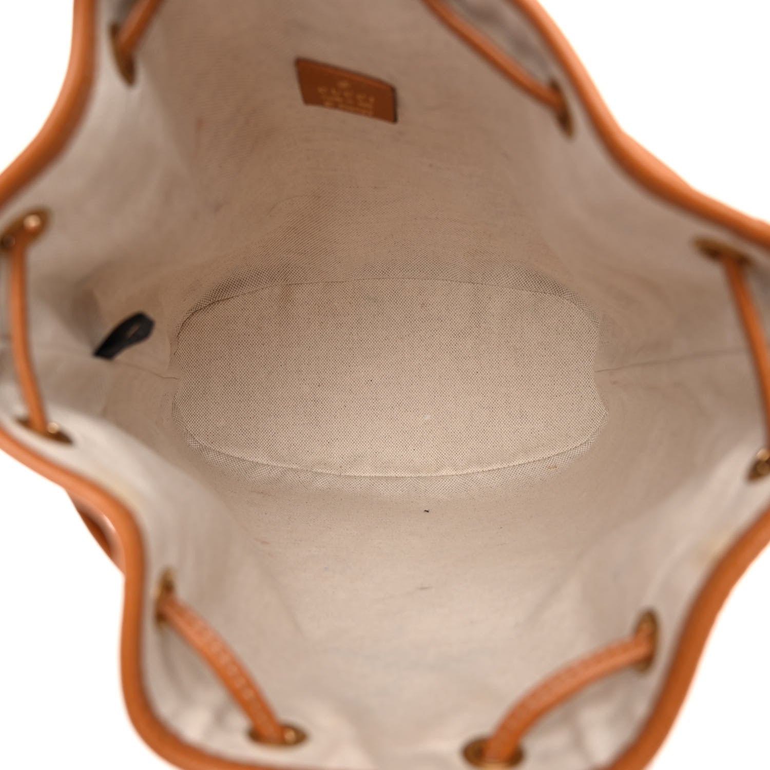 Gucci X DISNEY Mini Vintage GG Supreme Monogram Bucket Bag Beige Vintage Sun Oil 5 of 12