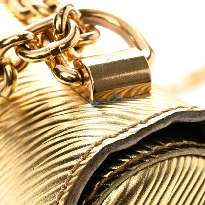 Louis Vuitton Epi Twist Shoulder Bag Mini Gold 10 of 10