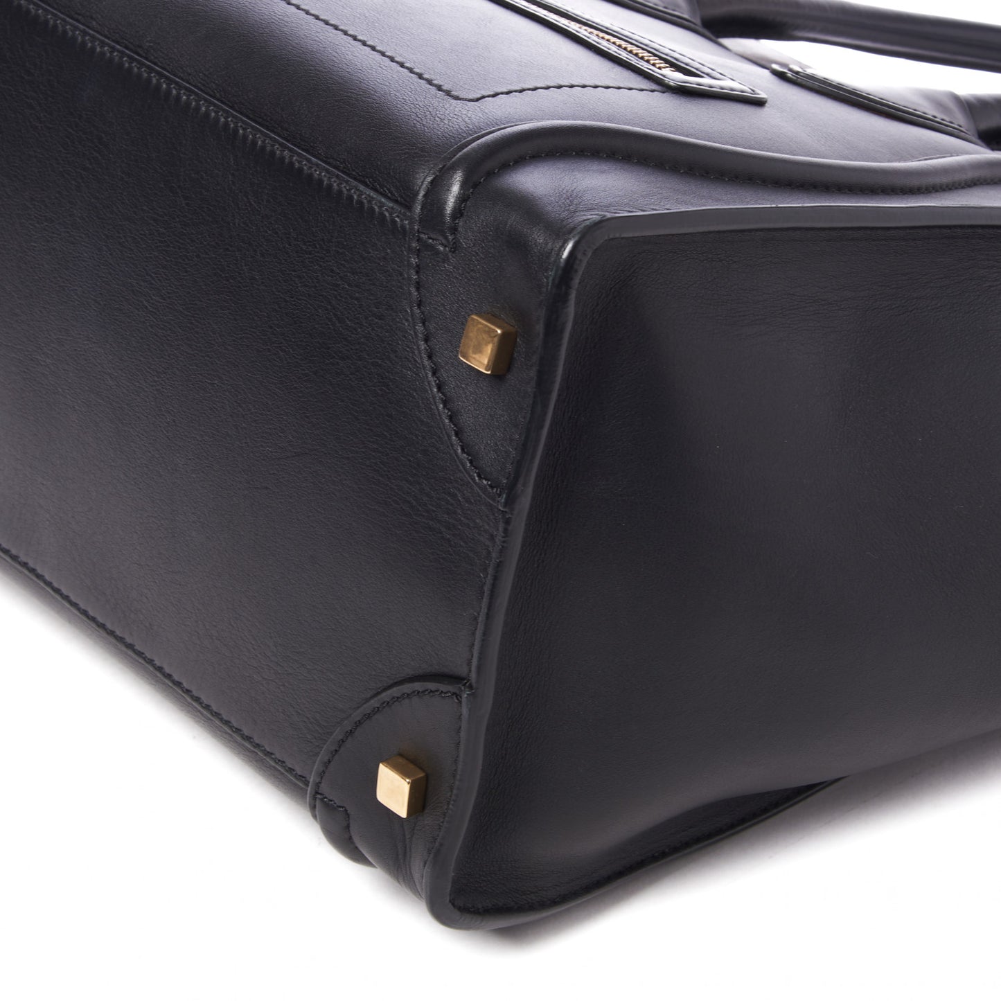 Smooth Calfskin Mini Luggage Black
