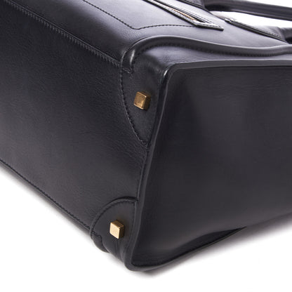 Celine Smooth Calfskin Mini Luggage Black 5 of 8