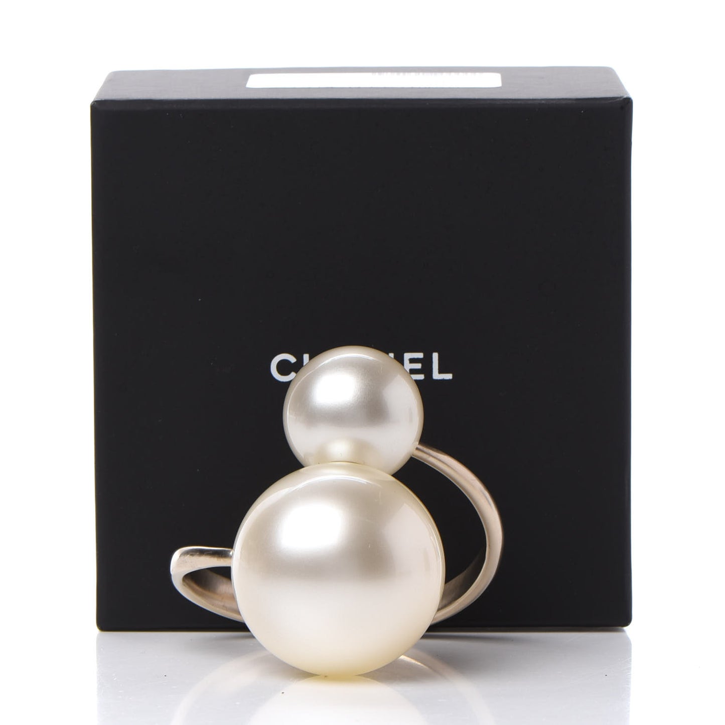 Double Pearl Cuff Gold