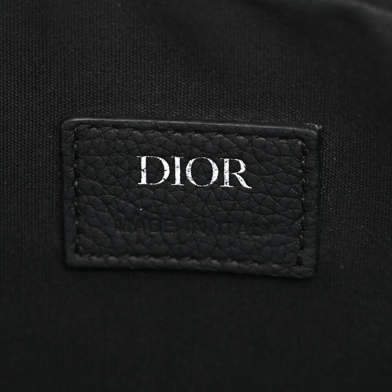 Christian Dior Oblique Saddle Triple Pouch Black 6 of 13