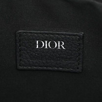 Christian Dior Oblique Saddle Triple Pouch Black 6 of 13