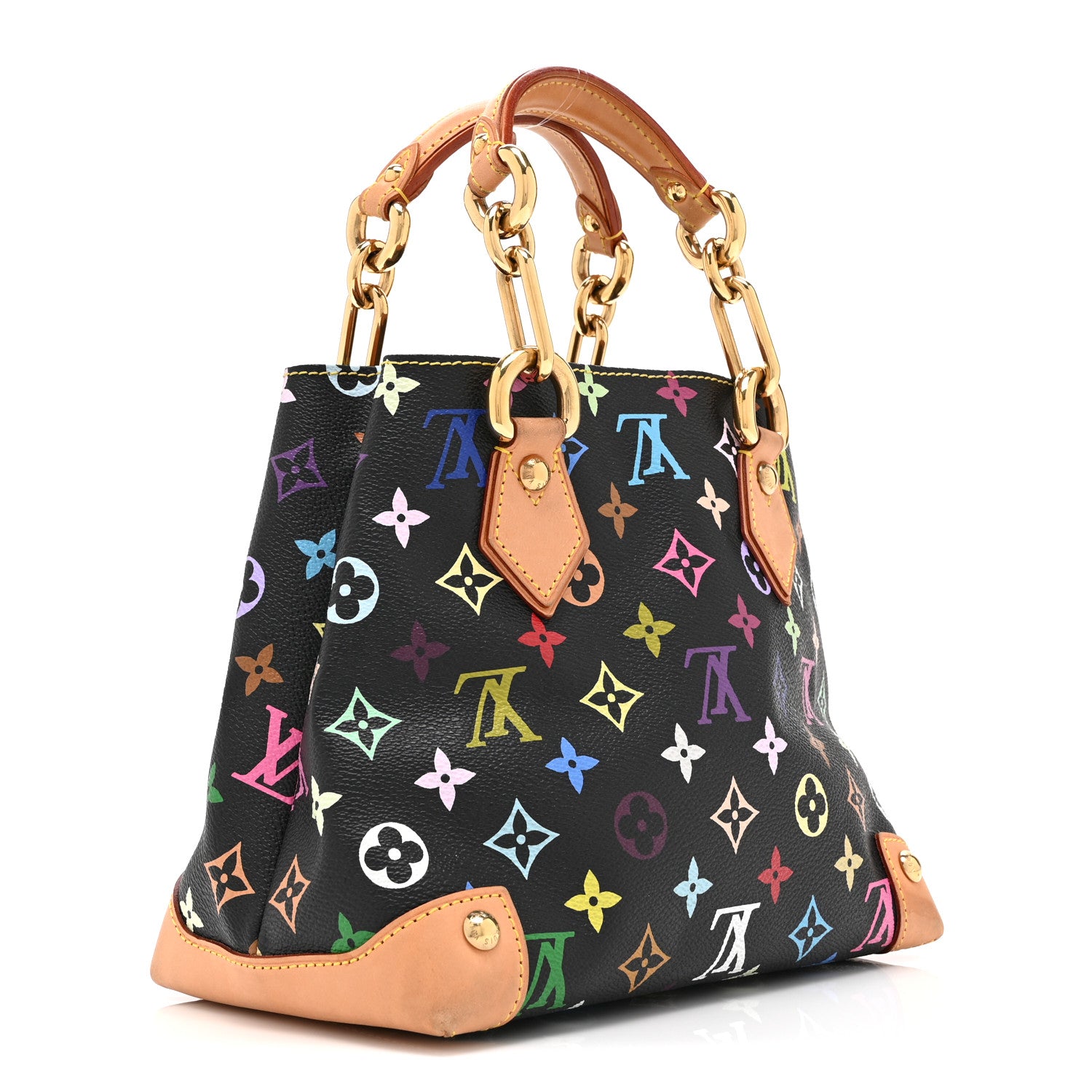 Louis Vuitton Monogram Multicolor Audra Black 3 of 10