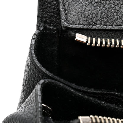 Saint Laurent Grained Calfskin Medium Cabas Rive Gauche Black 31 of 41