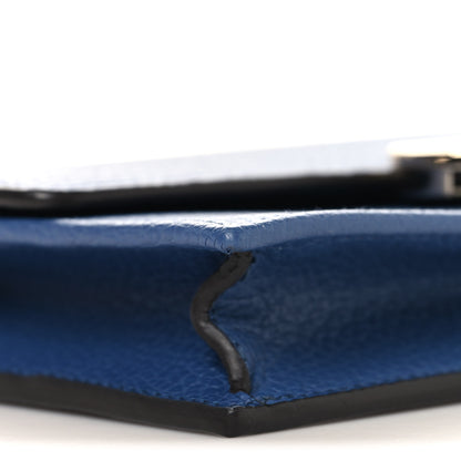 Gucci Dollar Calfskin Interlocking G Chain Wallet Caspian 9 of 11