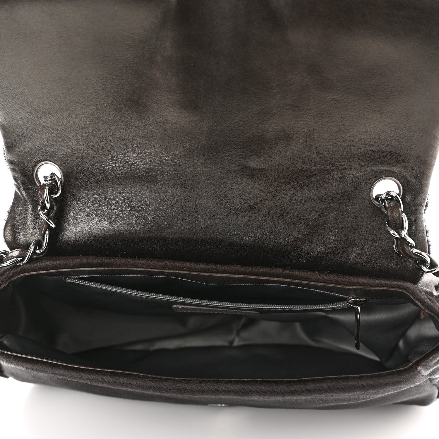Chanel Pony Hair Sharpei Flap Tote Black 5 of 11