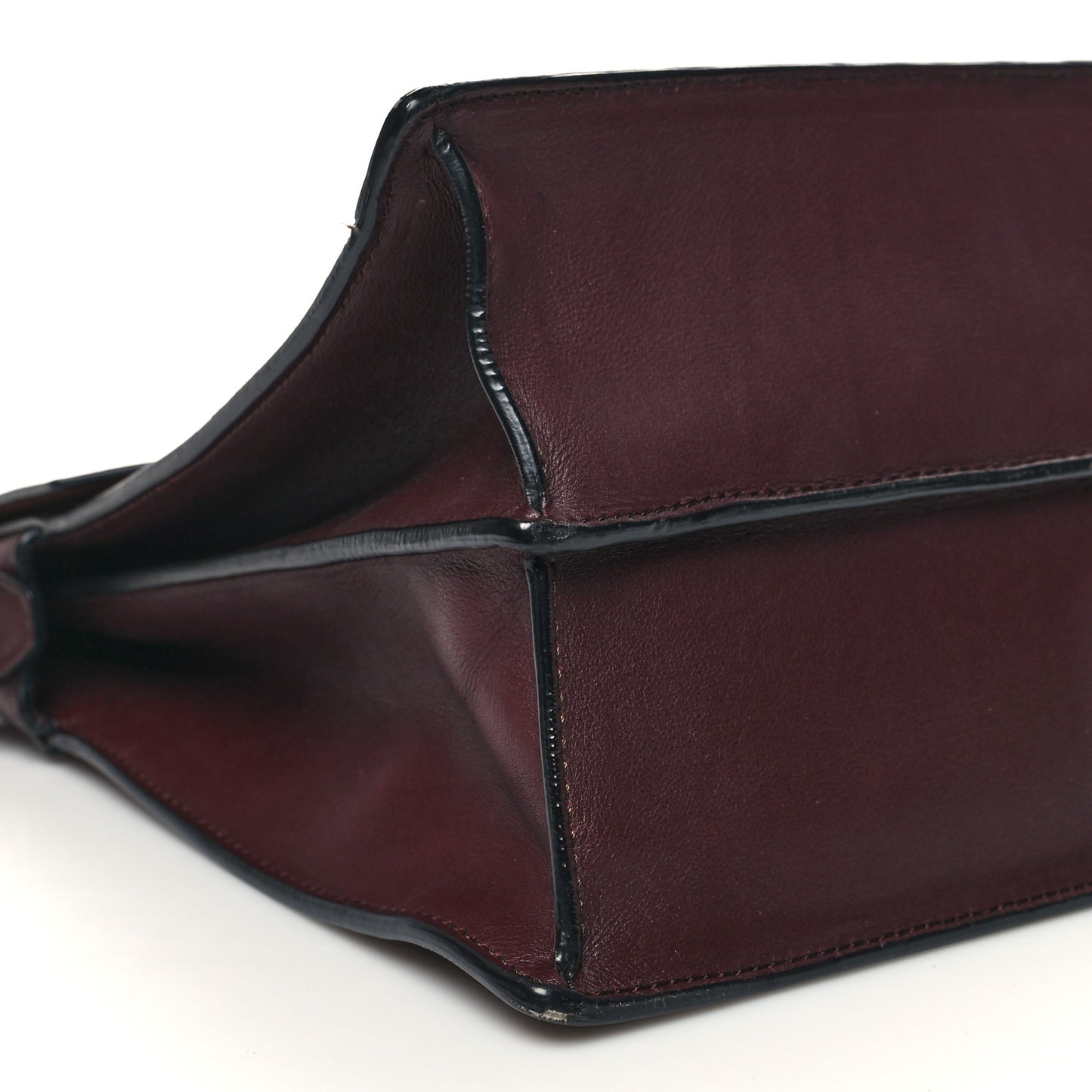 Smooth Calfskin Suede Diamond Shoulder Bag Brown