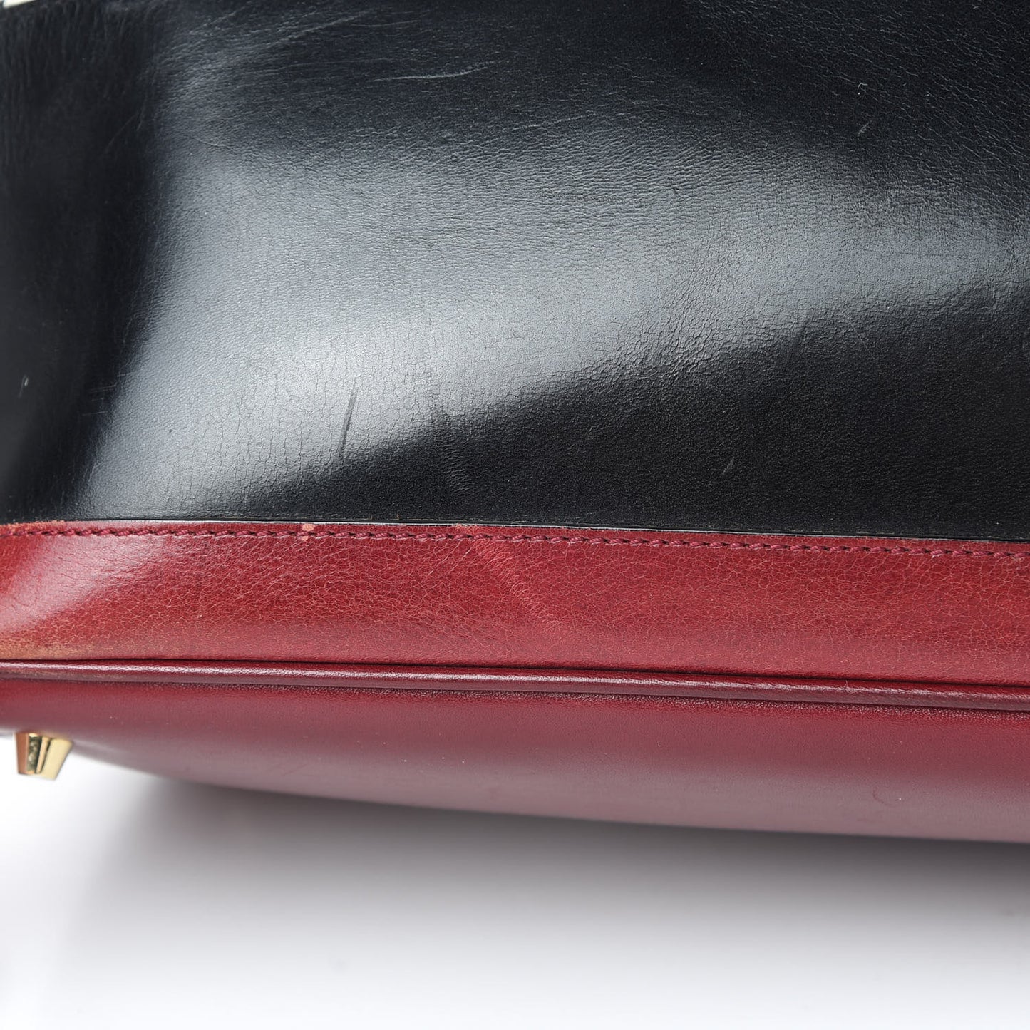 Prorsum Calfskin Raffia Check Tote