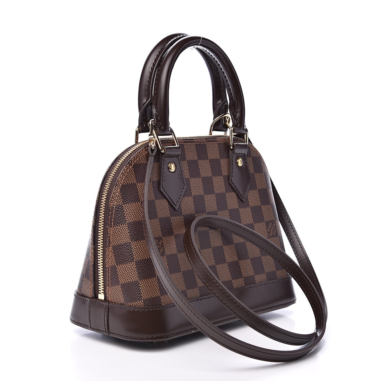 Louis Vuitton Damier Ebene Alma BB 3 of 9