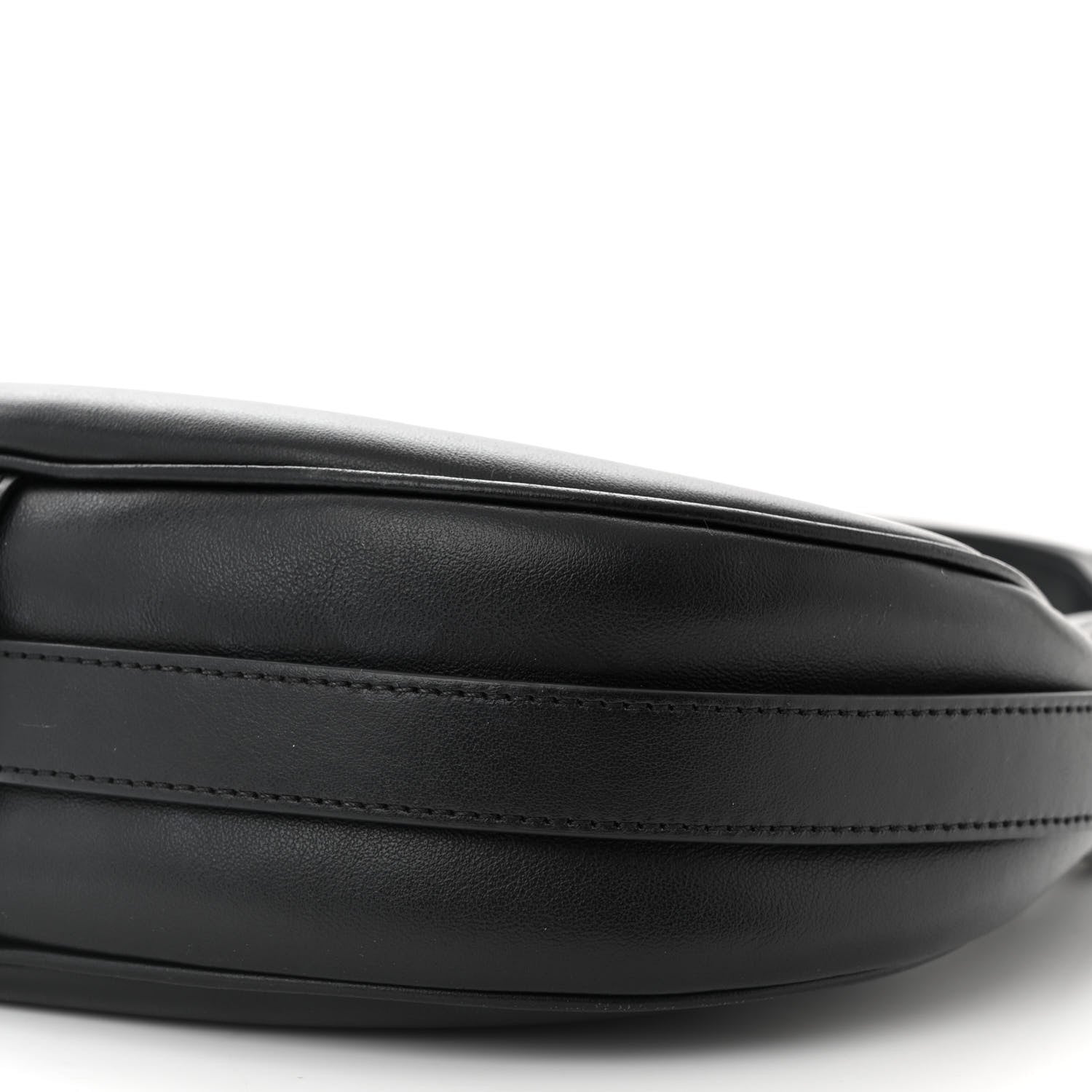 Celine Smooth Calfskin Medium Strap Ava Shoulder Bag Black 8 of 10