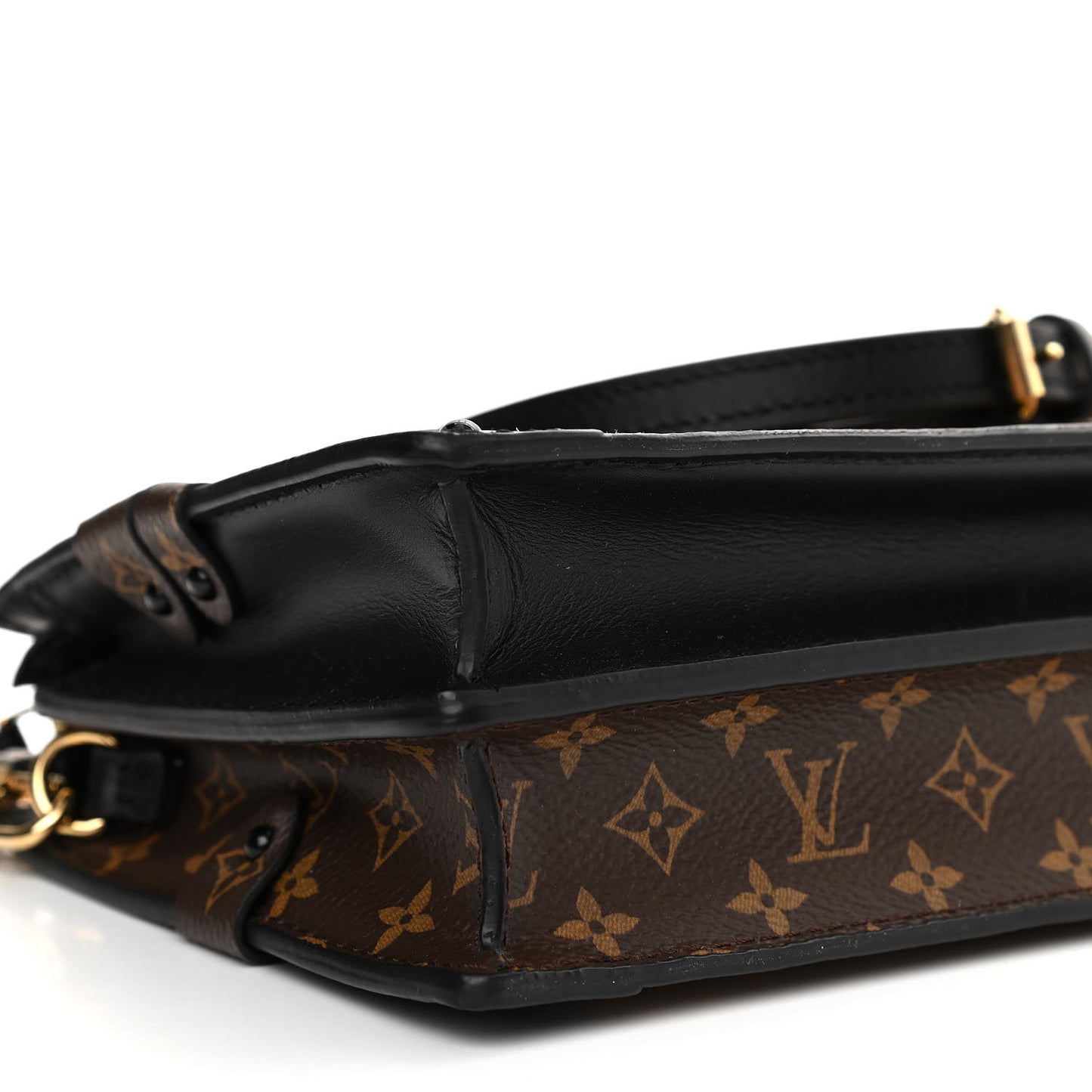 Reverse Monogram Trunk Clutch
