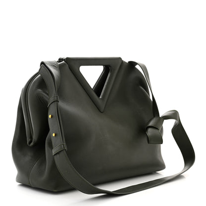 Bottega Veneta Calfskin Large The Point Triangle Bag Camping 2 of 10