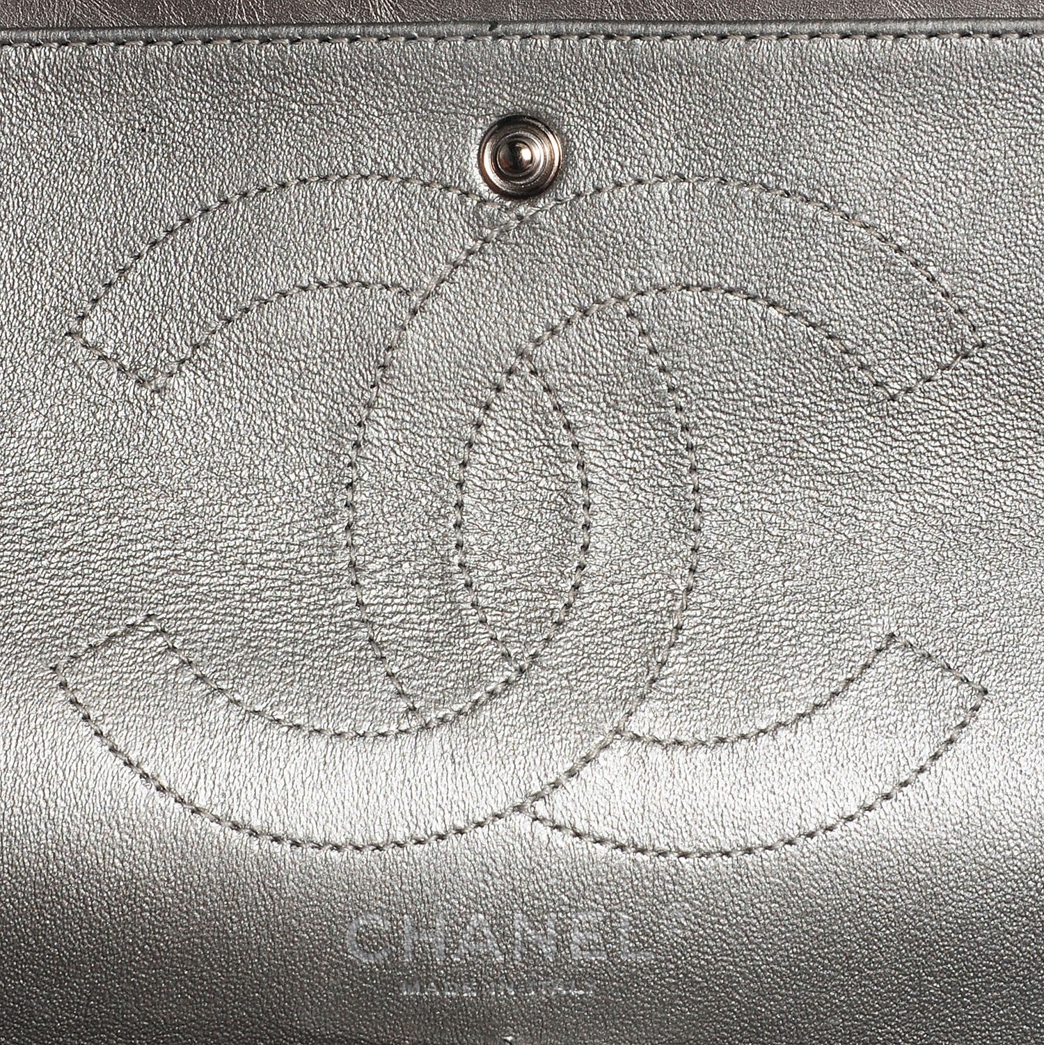 Chanel Metallic Calfskin 2.55 Reissue 226 Flap Grey 6 of 7