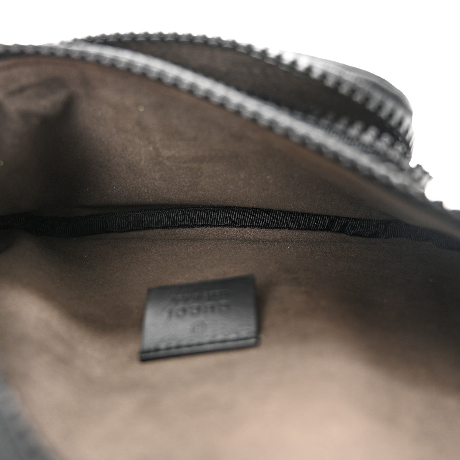 Gucci GG Supreme Monogram Belt Bag Black 5 of 10