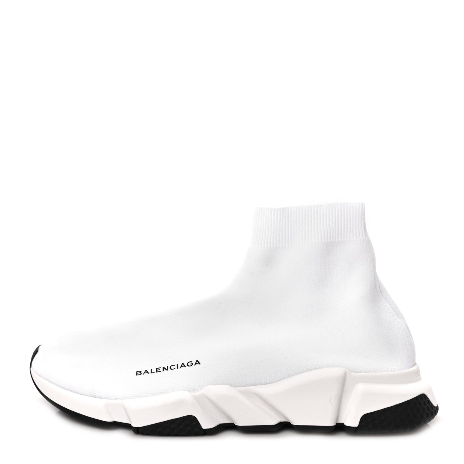 Balenciaga Knit Bi-Color Sole Mens Speed 2.0 Sneakers 45 White 1 of 8