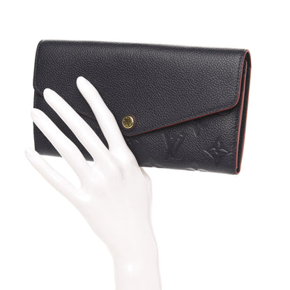 Louis Vuitton Empreinte Sarah Wallet NM Marine Rouge 2 of 8