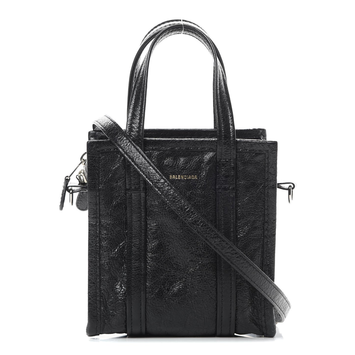 Agneau XXS Bazar Shopper Tote Black