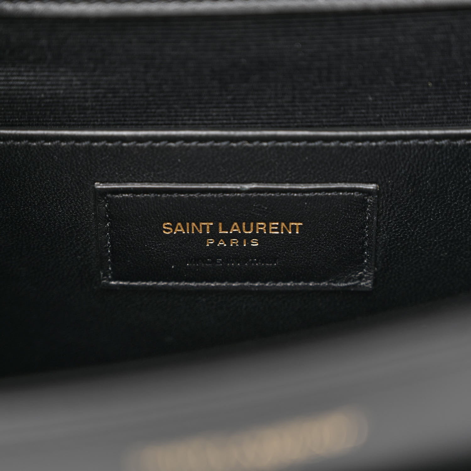 Saint Laurent Smooth Calfskin Large High School Satchel Black 6 of 12