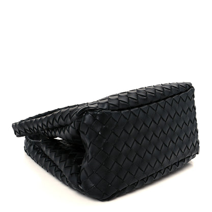 Bottega Veneta Nappa Intrecciato Small Campana Shoulder Bag Black 4 of 11