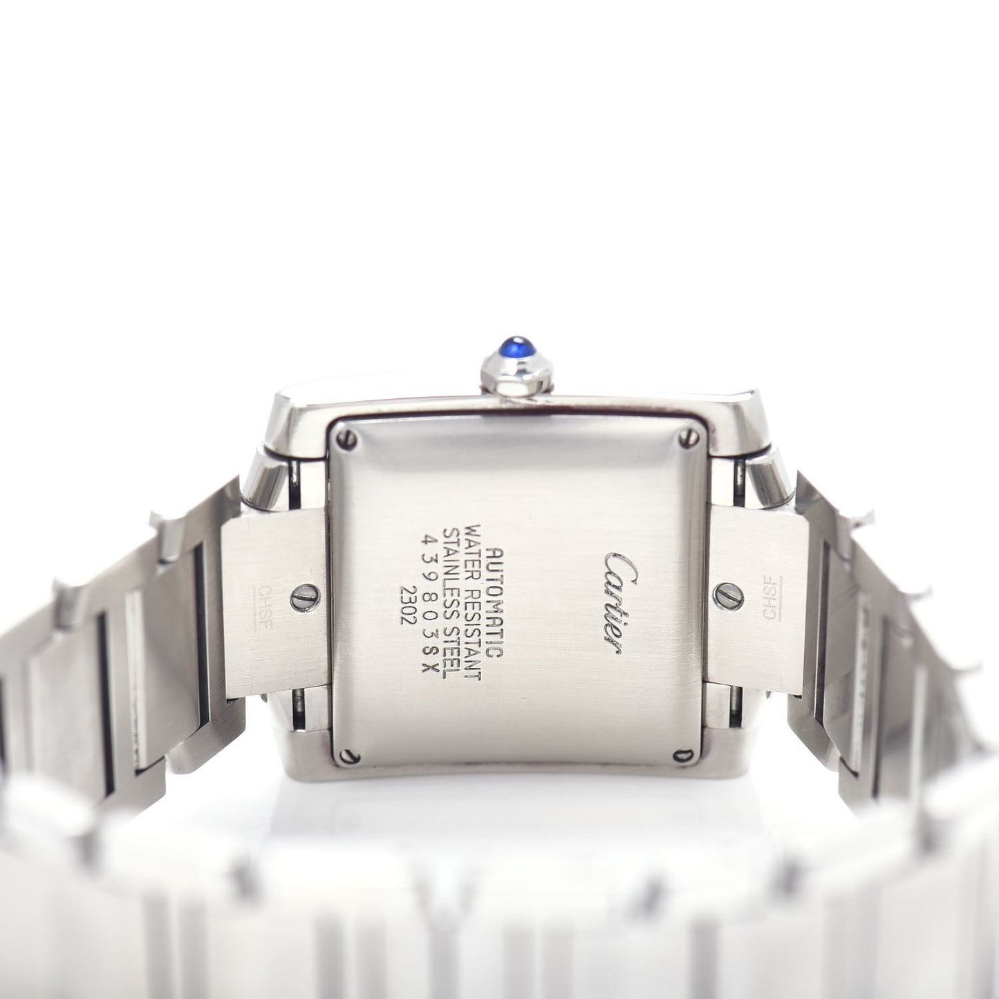 Stainless Steel 28mm Tank Francaise Automatic Watch