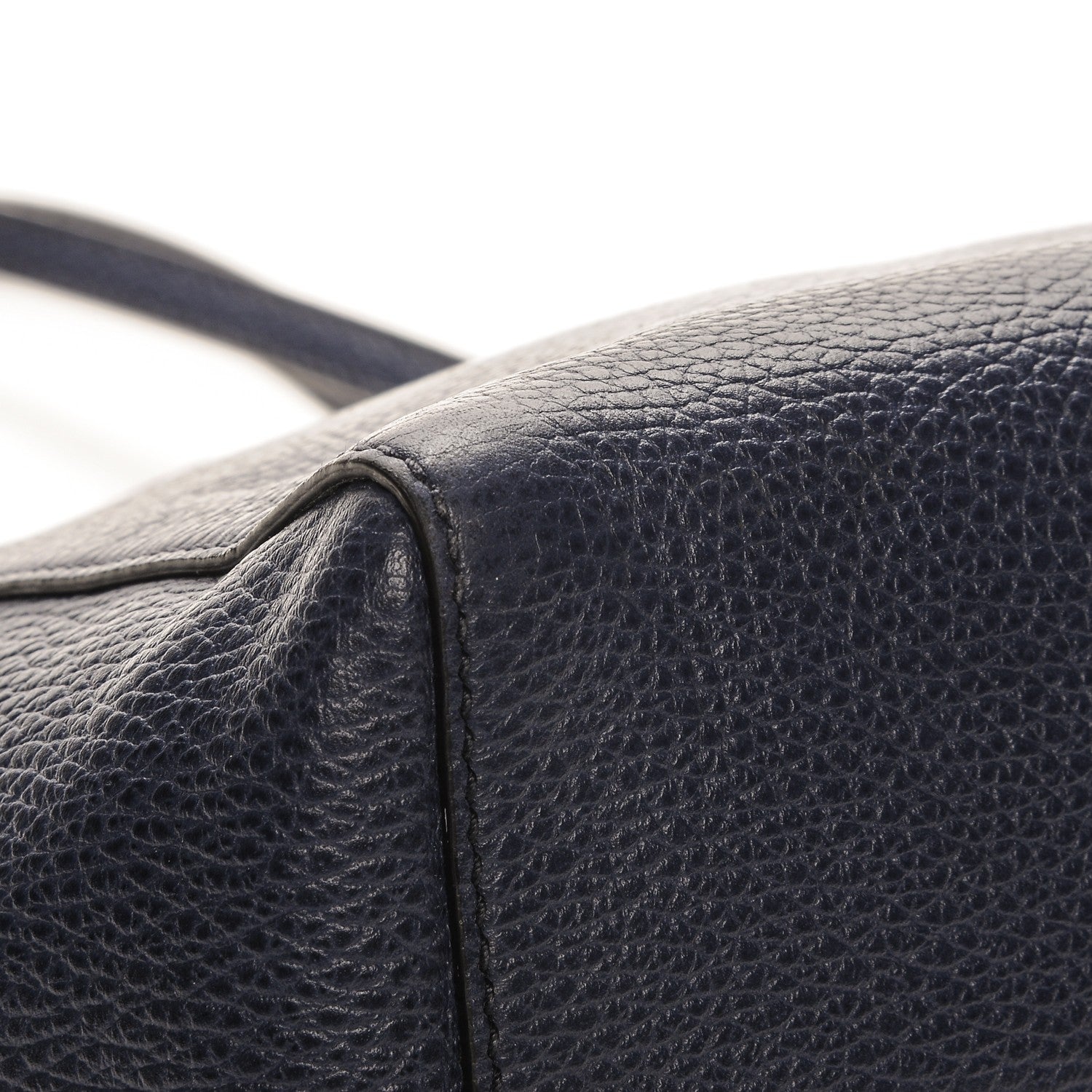 Gucci Dollar Calfskin Small Swing Tote Classic Marine Deep Cobalt 8 of 11