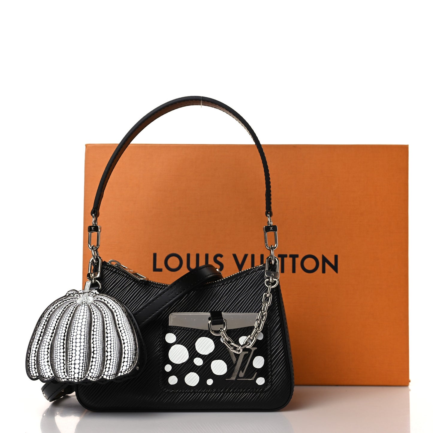 LV X YK Epi Marelle Black White