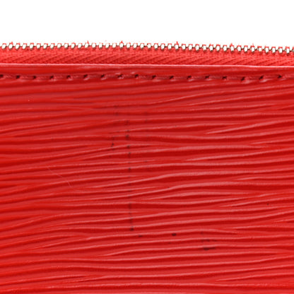 Louis Vuitton Epi Pochette Accessories NM Coquelicot 13 of 13