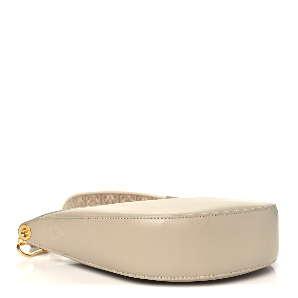 Loewe Satin Calfskin Jacquard Small Luna Bag Oat 4 of 9