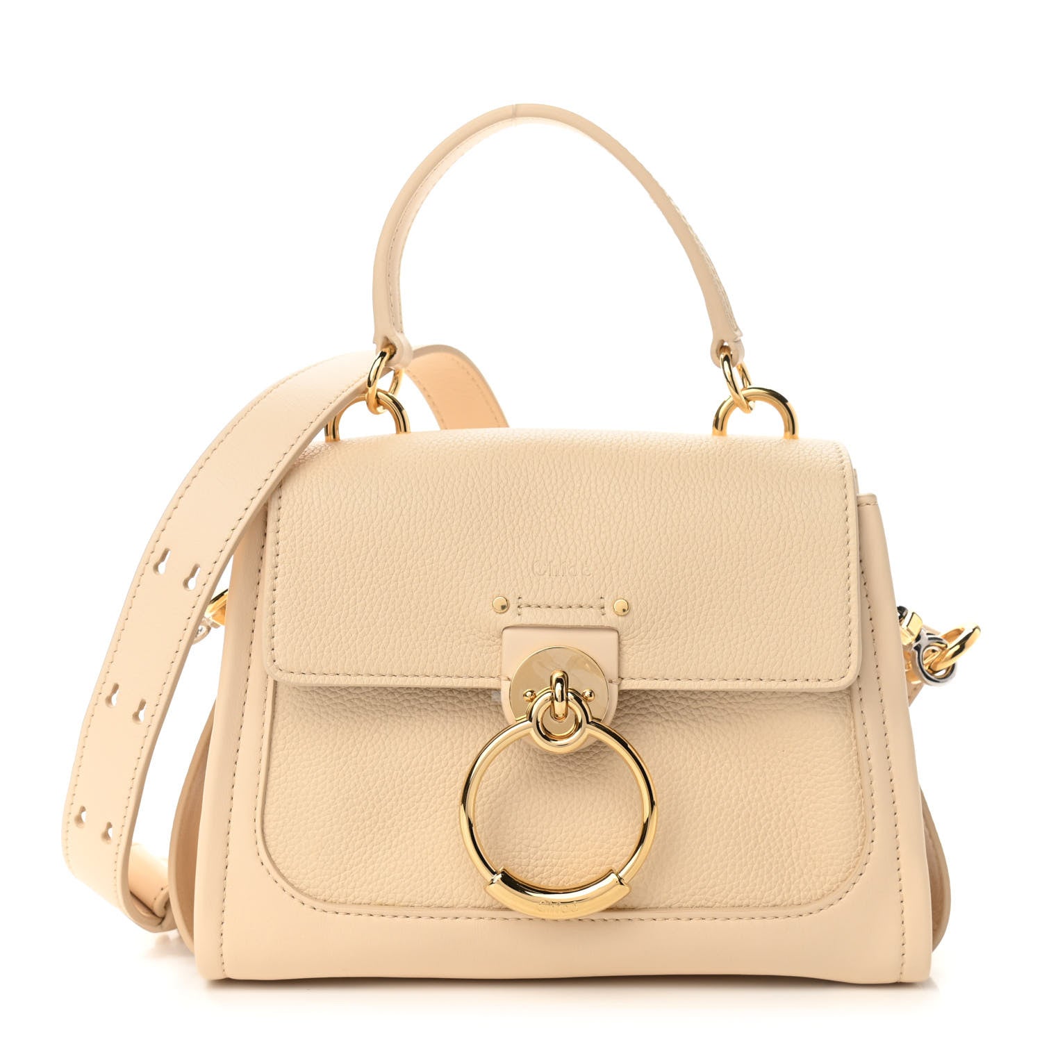 Chloe Calfskin Mini Tess Day Bag Sweet Beige 1 of 9