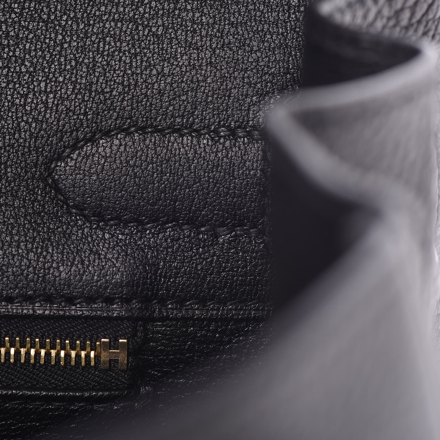 Hermes Togo Matte Alligator Birkin Touch 30 Black 14 of 40