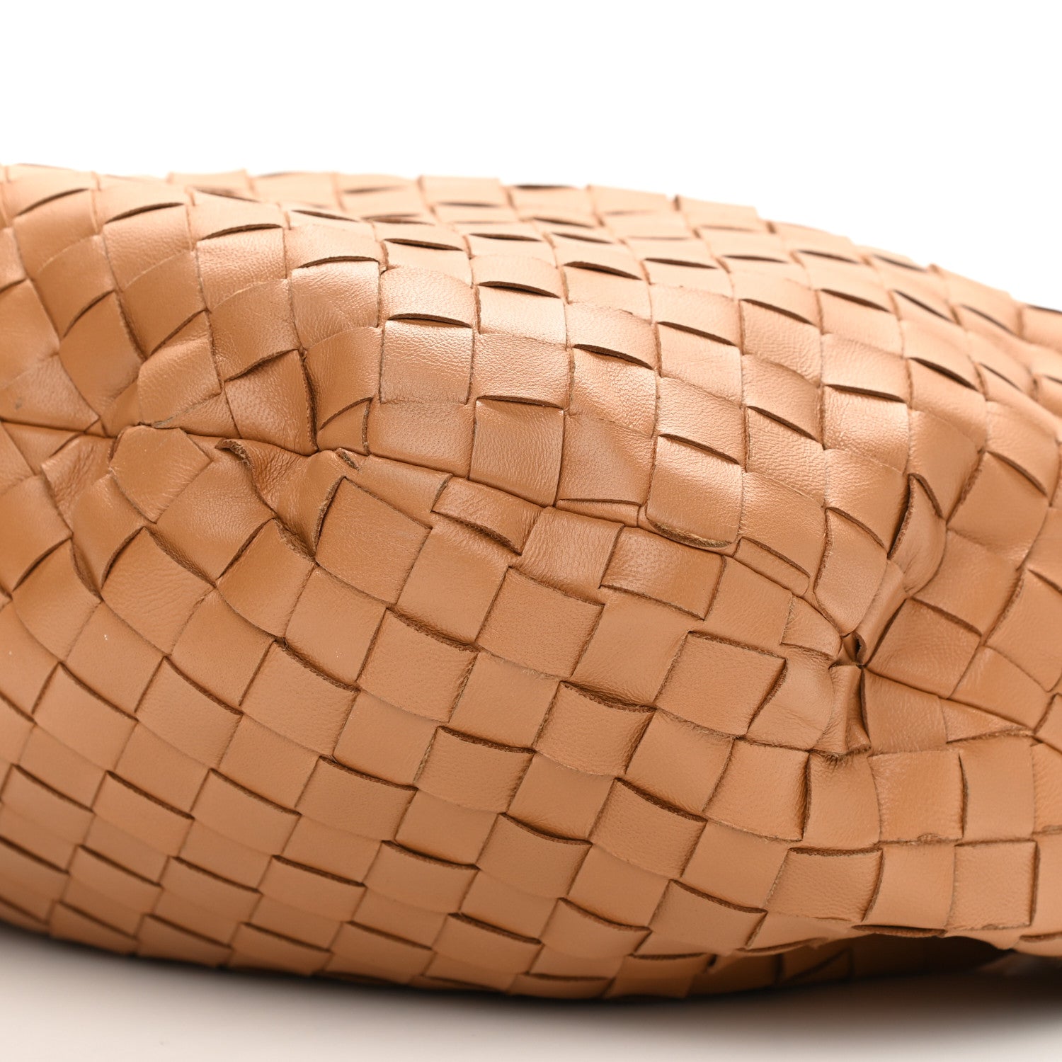 Bottega Veneta Nappa Intrecciato Teen Jodie Hobo Caramel 9 of 9