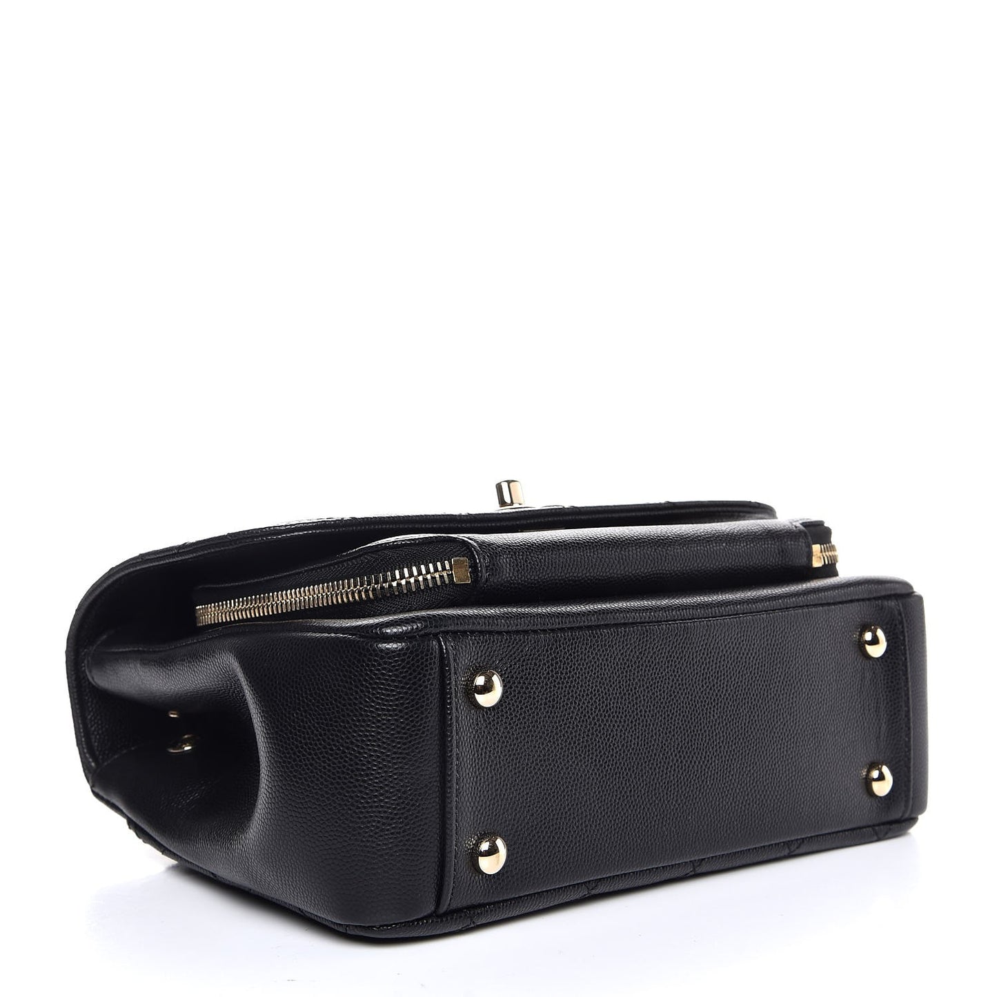 Caviar Quilted Medium Business Affinity Flap Black