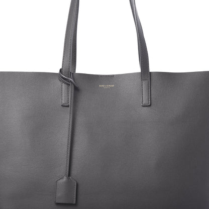 Saint Laurent Calfskin Large Shopping Tote Dark Grey 8 of 12