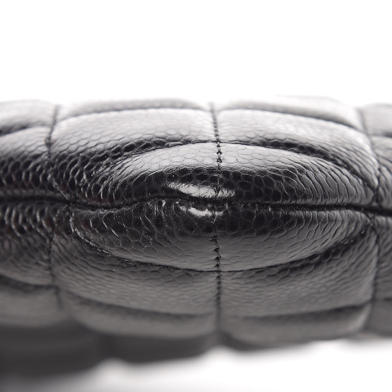 Chanel Caviar Quilted Large Cosmetic Case Black 9 of 9