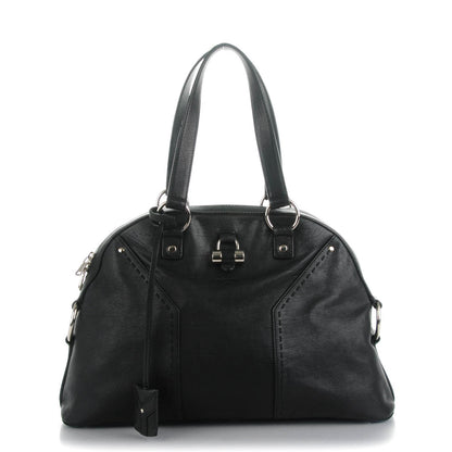 Saint Laurent Calfskin Large Muse Black 1 of 8