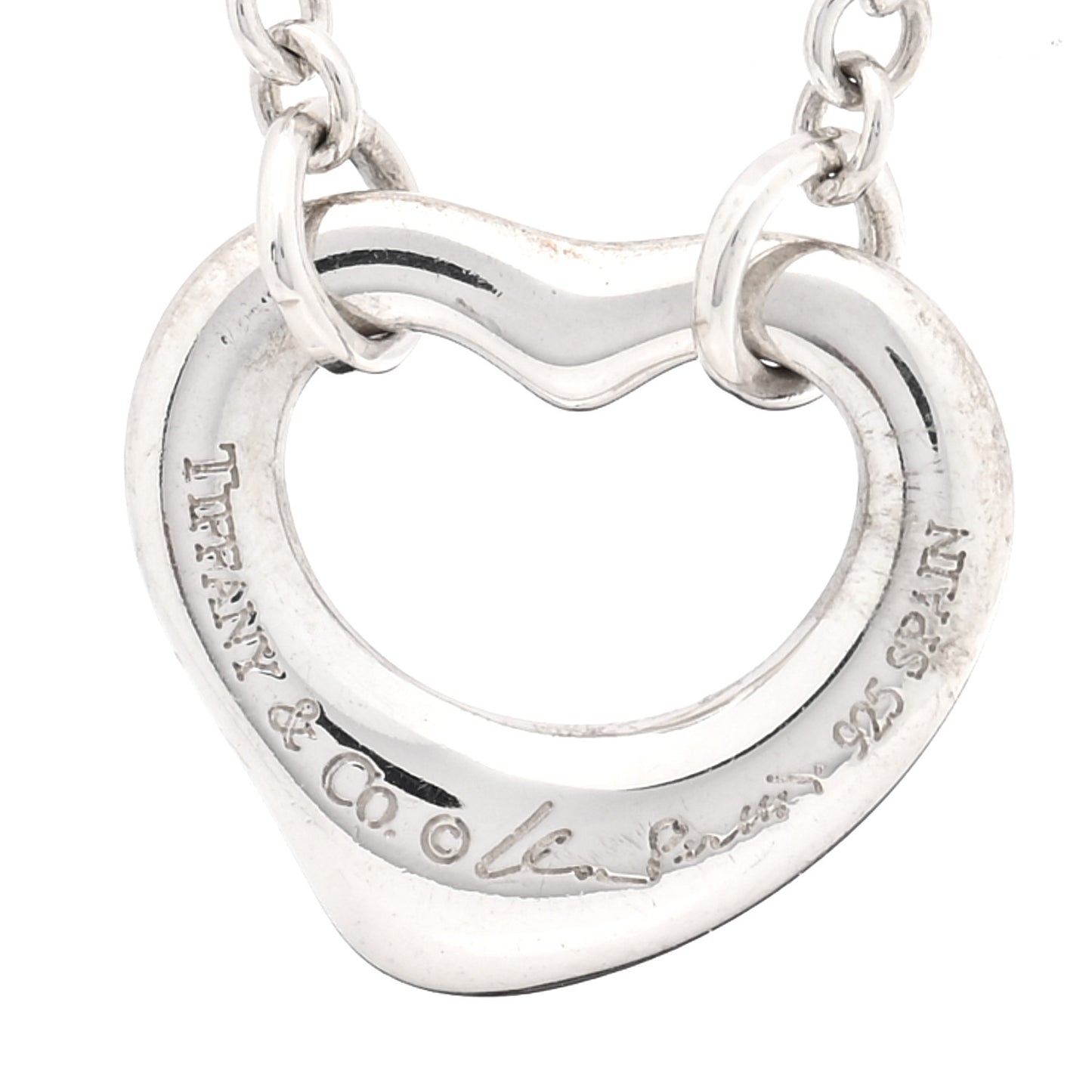 Sterling Silver Elsa Peretti Open Heart Bracelet