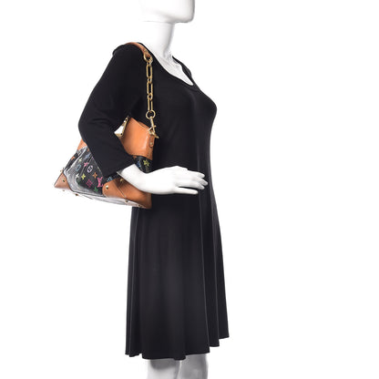 Louis Vuitton Monogram Multicolor Judy GM Black 2 of 22