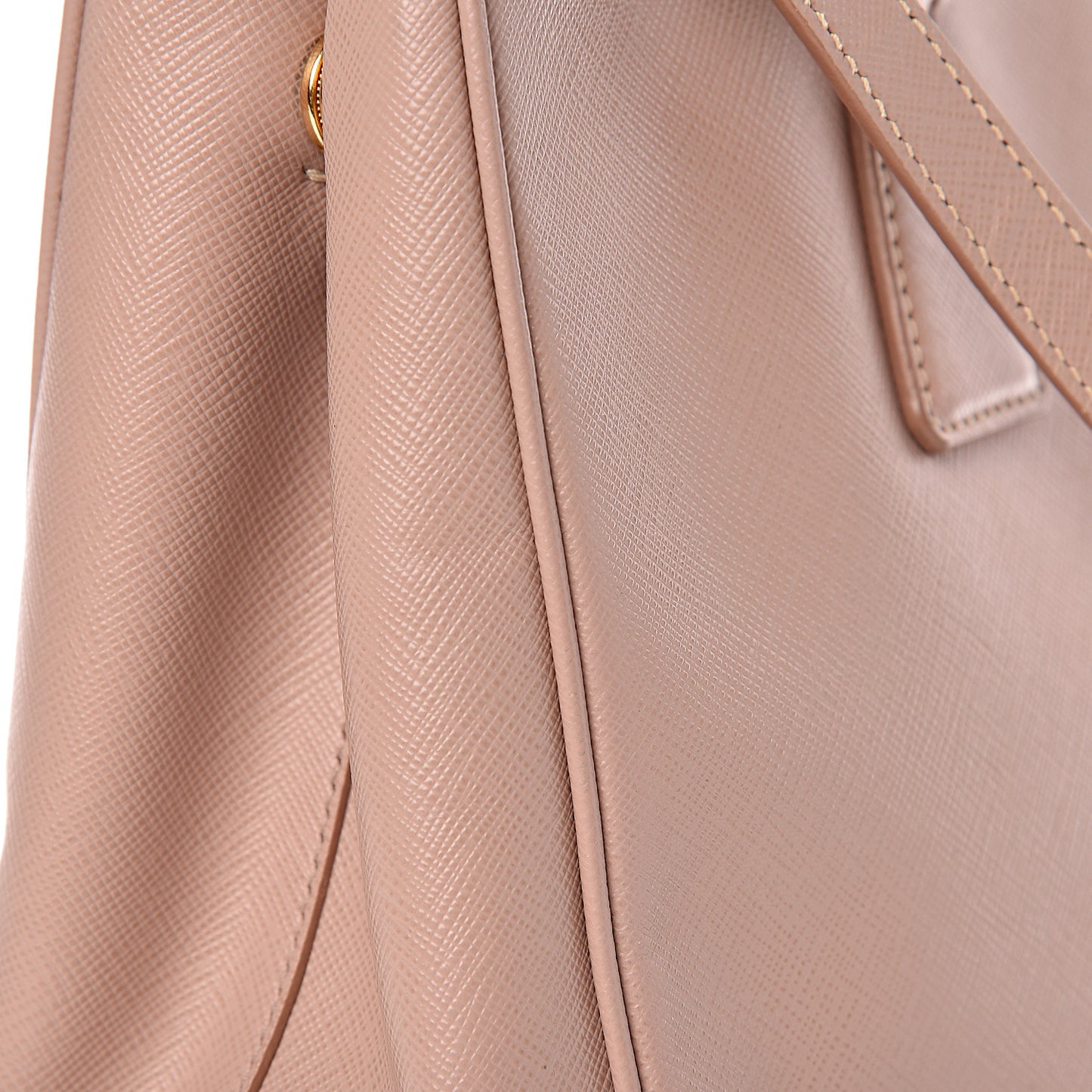 Saffiano Small Galleria Double Zip Tote Cammeo