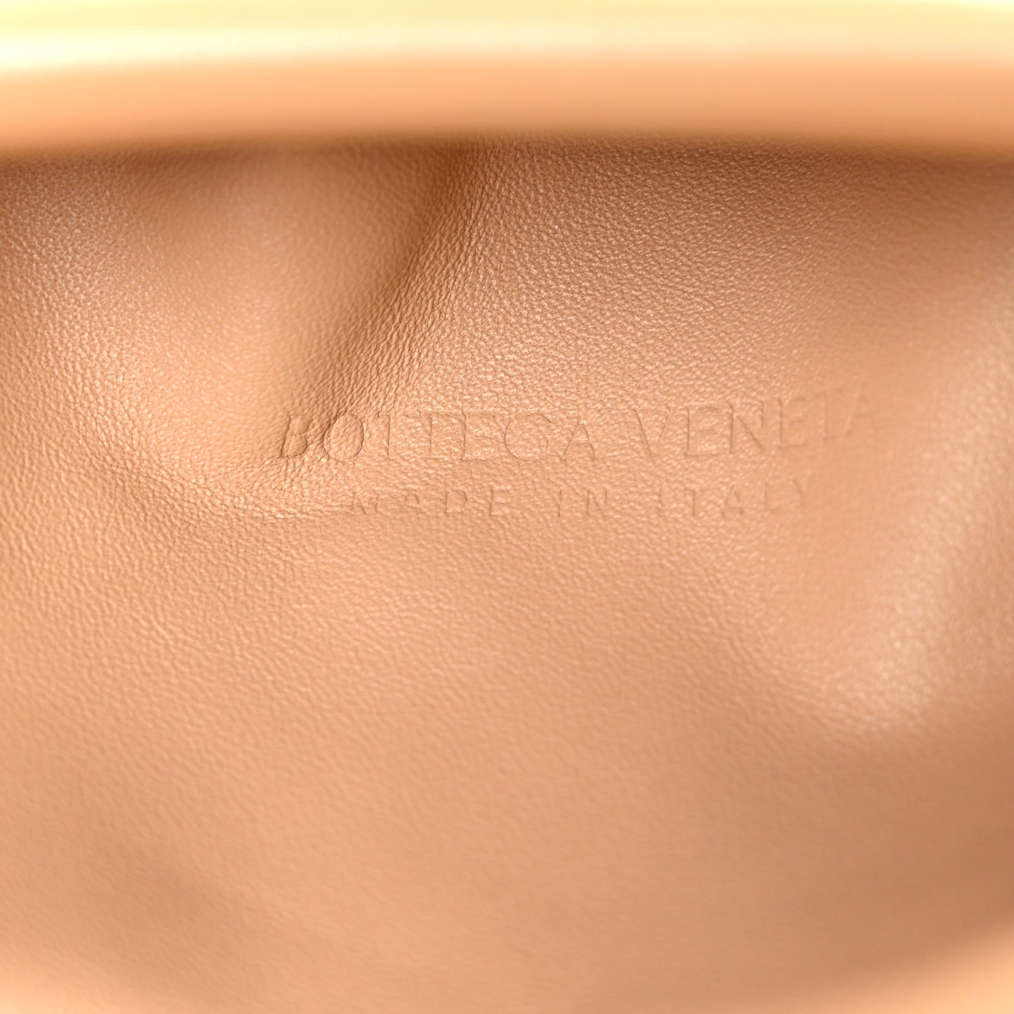 Nappa Maxi Intrecciato The Pouch Oversized Clutch Almond