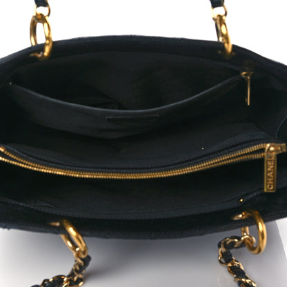 Chanel Caviar Quilted Grand Shopping Tote GST Black 5 of 10