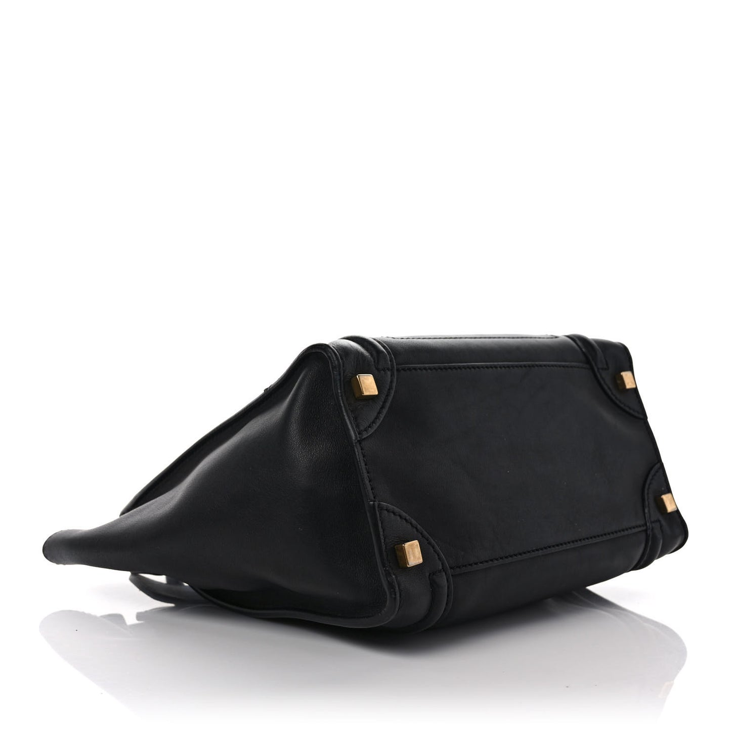 Smooth Calfskin Micro Luggage Black