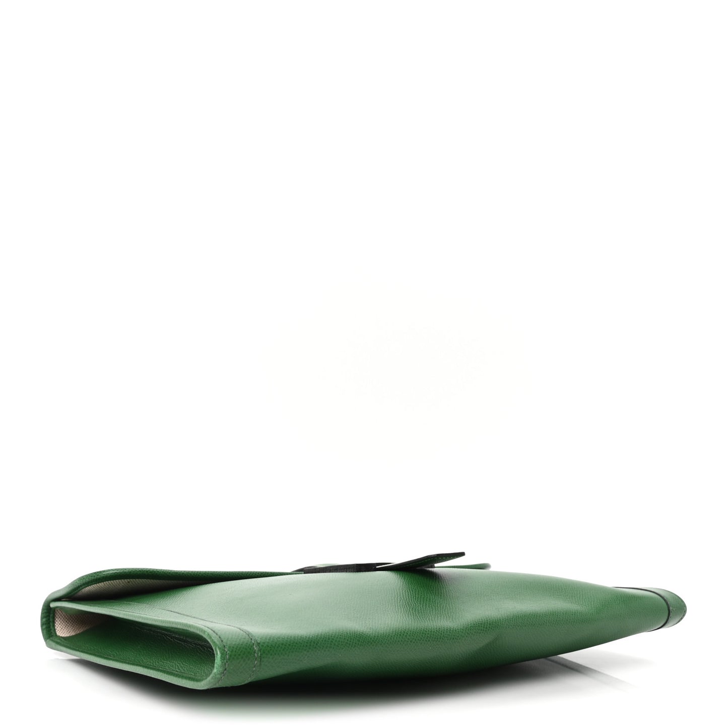 Courchevel Jige GM Clutch Vert Bengale
