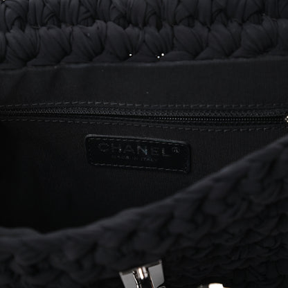 Chanel Crochet Fancy Single Flap Black 8 of 11