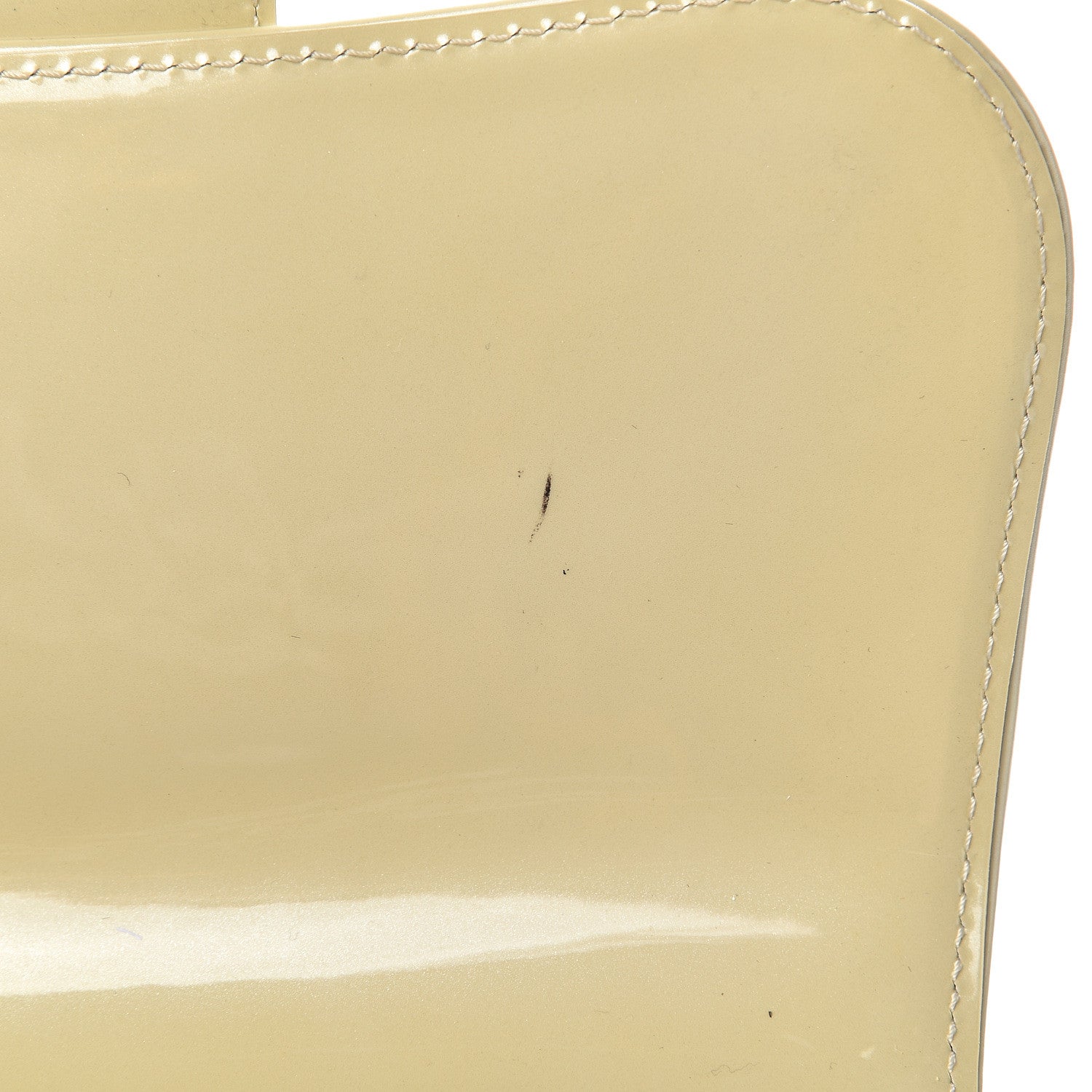 Louis Vuitton Patent Sobe Clutch Blanc Corail 11 of 13